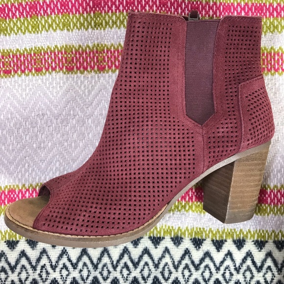 Toms Shoes - ☘️❄️TOMS Majorca perforated Ankle boots❄️☘️